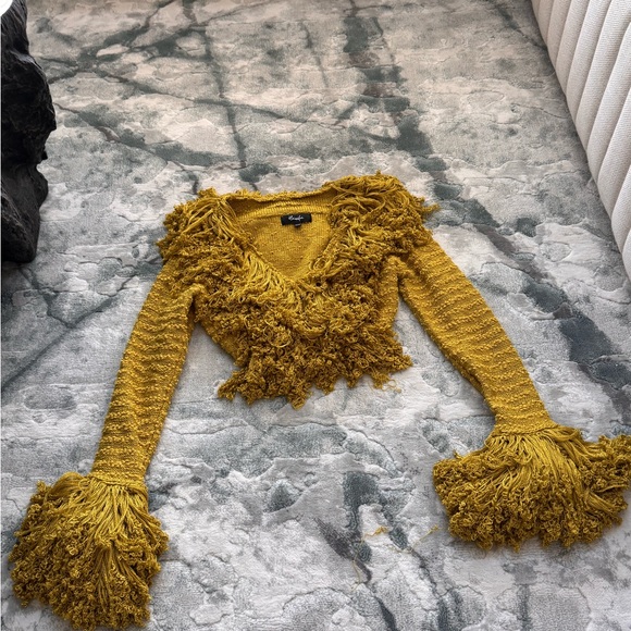 Hanifa MILA CROPPED CARDIGAN - Picture 5 of 8